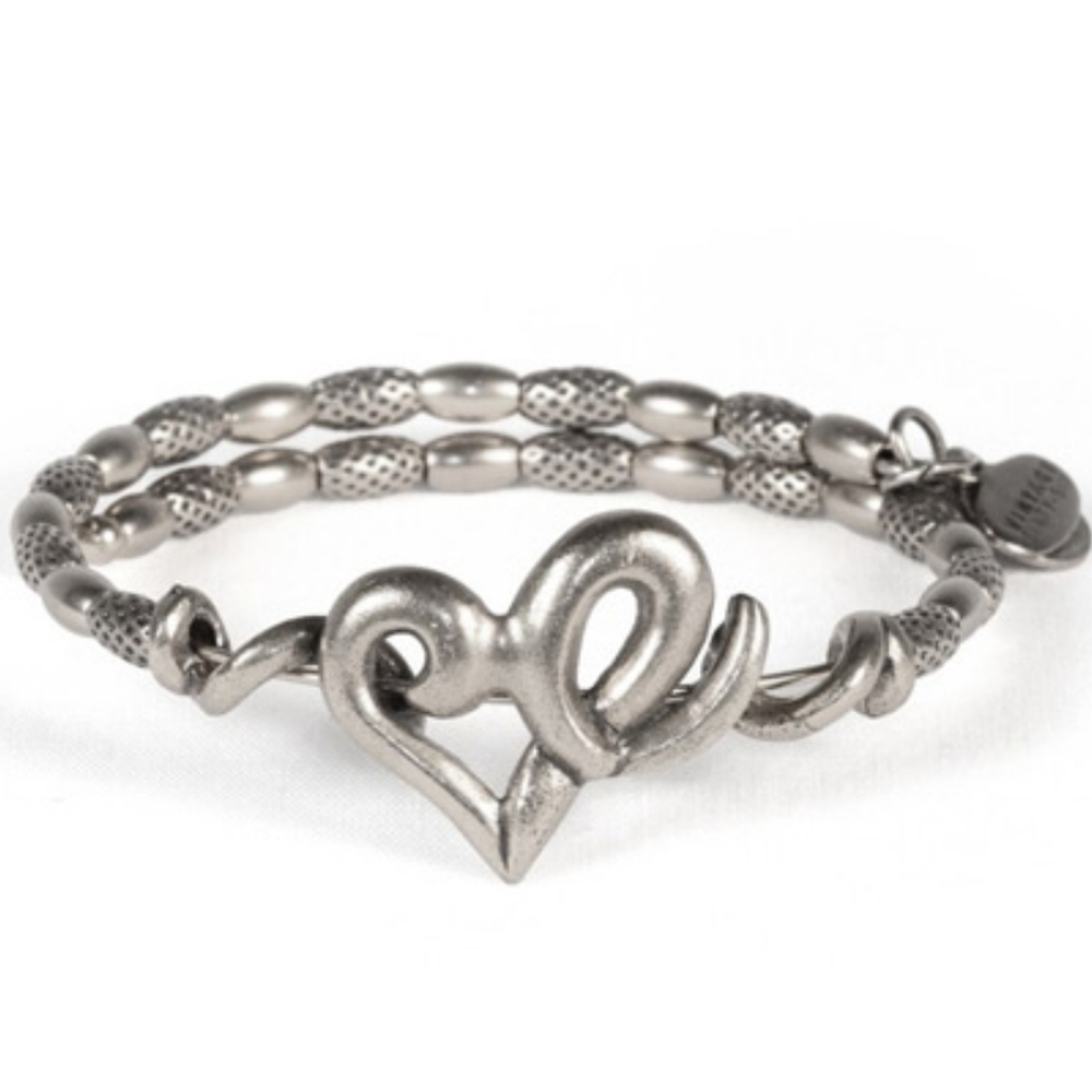 Alex & Ani Evolution of the Heart Wrap Bracelet